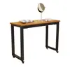 Mesa de Manicura Doble de Lujo Ligero con Ruedas, Mesa de Manicura Desmontable, Mesa de Manicura Estilo Crema Ins de Tienda Japonesa