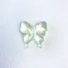 Acrílico Galvanoplastia UV Colorido Pintura a Óleo Transparente Borboleta DIY Corrente para Celular Bolsa Acessórios de Joalheria Pendentes Material Contas Soltas