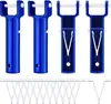 Clip en Forma de V Azul Piscina Clip Forma V Accesorios para Herramientas de Limpieza de Piscinas