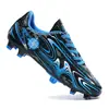 Zapatos de Fútbol de Tacos Largos para Niños de Talla Grande Transfronterizos para Hombre para Exteriores para Estudiantes de Primaria y Secundaria Zapatos de Entrenamiento para Césped Zapatos de Competición para Estudiantes de Primaria y Secundaria