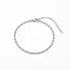 Pulseira de Mão Europeia e Americana Transfronteiriça de Aço Inoxidável com Mudança de Cor Duradoura Pulseira Cruzada Fashionável Individualista Versátil para o Dia a Dia para Mulheres