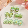 3 Elásticos de Cabelo do Tamanho de um Polegar na Cor Café com Leite para Bebês, Acessórios de Cabelo para Meninas Pequenas, Faixas de Cabelo que Não Danificam o Cabelo, Enfeites de Cabelo de Elástico