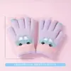 Ruiya Selecciona Cuidadosamente Guantes Infantiles de Cinco Dedos, Guantes Cálidos de Invierno para Niños y Niñas, Guantes de Felpa con Dibujos Animados para Niños Mayores