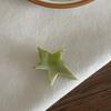 Horquilla pequeña con forma de estrella irregular y ácido acético para niña, nueva horquilla de verano para flequillo, pinza lateral dulce para la cabeza