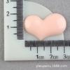Accesorios para el Cabello de Pegamento Cremoso en Forma de Corazón, Accesorios de Resina Macarrón, Accesorios para Fundas de Teléfono Infantiles, Materiales para Pasadores de Pelo en Forma de Corazón
