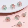 Contas de Flor Lírio-do-Vale em Cor Gradiente Imitando Jade de Vidro Acessórios para Joias de Colar e Pulseira DIY Feitos à Mão Cristal Mais Vendido