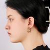 Transfronterizo Nuevo Moda Mujer Aretes Elegantes Temperamento Venta al por Mayor 925 Aretes Franceses Corea Lujo Ligero Joyería Pequeña Venta al por Mayor