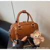 Bolso Bolso de Mujer Cruzado de Nicho de Alta Gama 2025 Nuevo Portátil Moda Bolso Boston Nicho Minimalista Bolso de Hombro
