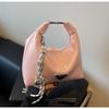 Bolso de Alta Gama Transfronterizo para Mujer Primavera y Verano 2025 Nueva Moda Versátil Bolso de Hombro Cruzado Estilo Coreano Bolso Dumpling para Mujer