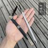 . Ciudad de Longquan Mini Espada Espada de Bolsillo Espada Han Antigua Rey de Qin Espada del Rey Yue Luna Rota Arcoíris Residual Cuchillo Corto Sin Filo
