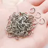 Colección de Llaveros de Metal Hebilla Plana Hebilla de Cadena Llavero Collar Pulsera DIY Accesorios de Joyería Hebilla de Conexión Hebilla para Colgar