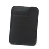 Bolsa de couro para cartões bolsa para certificados logo personalizado porta-cartão bancário bolsa de proteção de cartão anti-magnética ultrafina dois cartões atacado