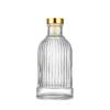 Botella de aromaterapia de vidrio de 100 ml Botella de vidrio romano de aromaterapia Blanco Cristal de 50 ml con tapa botella de aromaterapia en stock
