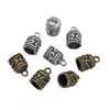 Polea Colgante de Plata Antigua Tapa de Peso de Aleación de Zinc Accesorios de Hebilla para Pulsera Colgante Vintage DIY Venta al por Mayor