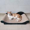 Aiko Dropshipping 670 Sofá a Cuadros Negros con Chaise Longue Papel Corrugado Engrosado Adecuado para Rascar Garras de Gatos Grandes