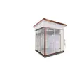 Caseta de Seguridad de Acero Inoxidable Caseta Móvil de Seguridad para Exteriores Caseta de Seguridad para Vigilancia Comunitaria Varios Tamaños al por Mayor en Stock