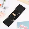 Al por mayor del fabricante Hebilla Decorativa Ancha para Mujer Cinturón Otoño e Invierno Moda Suéter Chaqueta de Plumas Elástico Negro Cinturón Elástico Coreano