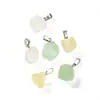 Jingde Joyería Piedra Cruda de Cristal de Color Mixto Colgante Muestra Mineral Forma Irregular Adorno de Mineral Accesorios para Collar Venta al por Mayor