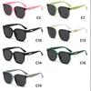 Nuevas Gafas de Sol para Bebé para Hombre y Mujer Gafas de Sol de Silicona de Moda Gafas de Sol Retro para Fotos Callejeras Gafas de Sol Anti-UV para Niños