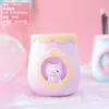 Nuevo Adorno de Escritorio Personalizado: Lámpara Portalápices de Buda Brillante Creativa y de Moda, Decoración de Almacenamiento Regalo