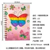 Silicona burbuja pop bobina descompresión silicona dinosaurio unicornio silicona cuaderno roedor cuaderno A5