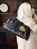 Bolsa tipo Boston de alta gama y gran capacidad para mujer, nueva colección otoño/invierno 2026, adecuada para ir al trabajo y uso casual, se puede llevar como bolso de hombro o bolso cruzado