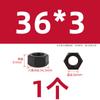 Porca Hexagonal Dente Fino Classe 10.9 Porca Dente Invertido Parafuso Dente Esquerdo Tampa de Parafuso Rosca Inversa Parafuso Inverso Fêmea M6M8M10-80