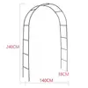 Fábrica de Origen Venta Caliente Transfronteriza Bastidor de Hierro para Trepar en Patio Boda Jardín Bastidor para Flores Rosas Bastidor para Uvas