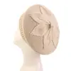 Boina de lana de cachemir para mujer de otoño e invierno, sombrero de moda versátil, sombrero de artista vintage estilo japonés JDM-180G