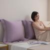 Cojín de Cabecera Funda de Almohada de Algodón Puro Cojín Grande para Espalda Cojín de Sofá Almohada de Cama Cojín para Leer Lujo Accesible y Sensación de Alta Gama