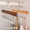 Percha de Madera con Forma de Ola para Chalecos, Camisolas y Ropa Interior con Ganchos, Percha Multifuncional para Uso en Dormitorio, Percha de Almacenamiento