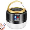 Luz LED de emergência com controle remoto solar transfronteiriça, luz para barraca de mercado noturno, luz para barraca de camping móvel, carregamento USB