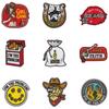 Novo Bordado de Cowboy Ocidental Etiqueta Bordada por Computador Acessórios para Roupas Patch de Bordado de Animação Emblema Patch Mercadorias Transfronteiriças
