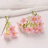 Flores de Gipsófila Artificial para Pasador de Pelo DIY, Flor de Manzano Silvestre, Accesorio para el Cabello de Novia de Boda, Ramillete Pequeño de Flores Artificiales