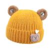 Outono e inverno chapéu de bebê quente chapéu infantil chapéu de bebê feminino fofo menino coreano princesa inverno chapéu de lã atacado
