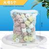 Bolsa de malla para filtro de acuario, bolsa de filtro, bola de hongo, bola de cuarzo, algodón blanco, carbón activado con cremallera, bolsa de filtro de nylon lavable