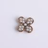Serie estilo Xiaixiang Hebilla de diamante de disco trébol de cuatro hojas corazón de melocotón Perla strass accesorios para el cabello aleación materiales de joyería