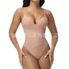 Body Moldeador Europeo y Americano Transfronterizo sin Costuras, sin Aros, Control de Abdomen, con Espalda y Glúteos Hermosos, Tangas Moldeadoras