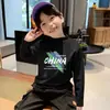 Forro Polar Térmico Infantil para Niñas Cuello Semi-Alto Casual Capa Base Estudiante Otoño/Invierno Nuevo Estilo Cálido Manga Larga Versátil