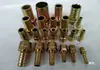 Conector de tubería de agua 3 puntos 4 puntos 6 puntos tapón de 1 pulgada 12 14 16 19 hierro galvanizado rosca exterior rosca pagoda conector de manguera