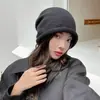 Nuevo gorro de punto de moda con estilo étnico, engrosado para el invierno, creando una atmósfera elegante, versión coreana, gorro de moda para mujer