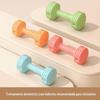 Halter pequeno feminino equipamento de fitness doméstico masculino e feminino 2/3/4/5/kg um par de conjunto de músculos do braço para exercício único