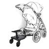Pedal Auxiliar para Cochecito de Bebé Infantil de 8 Segundos Accesorios para Cochecito de Viaje Cochecito de Cola Pequeña Tesoro Grande y Pequeño Más Accesorios para Asiento
