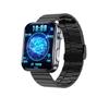 Reloj inteligente F300 con Bluetooth, monitor de frecuencia cardíaca, temperatura corporal, ECG, información de movimiento y recordatorios.