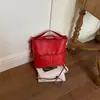 Bolso Cruzado de Cadena Tejida Nuevo y Elegante 2026 para Mujer, Bolso de Hombro de Gama Alta de Nicho, Bolso de Hombro Versátil Coreano