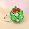 Novo pequeno presente de Natal chaveiro de Natal pequeno presente de Natal chaveiro de árvore de Natal chaveiro de alce