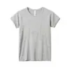 Top Esportivo Feminino Gola Careca Slim Fit para Yoga Corrida Fitness Pilates Manga Curta Respirável Secagem Rápida Atacado