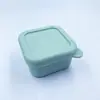 Caja de Silicona con Puntos para Snacks Complementos Alimenticios, Frutos Secos y Frutas para Niños Pequeños, Cajas de Almacenamiento Selladas con Tapas, Sellado y Congelable