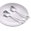 Colher de Melancia, Colher Pá, Colher de Melancia, Colher Pá Criativa da Moda de Alta Aparência, Colher para Sorvete e Sobremesa, Colher de Mistura