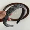 Faixa de Cabelo Retro Pontilhada Pequena Fragrante Estilo Coreano, Faixa de Cabelo Estreita de Esponja Exquisita e de Alta Qualidade, Acessório de Cabelo Versátil para Uso Externo para Mulheres